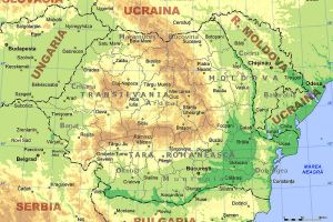 Câte județe ne mai trebuie, de fapt? O reorganizare pe care Constituția o permite de mult, dar n-a vrut-o nimeni 2 Harta fizică a României